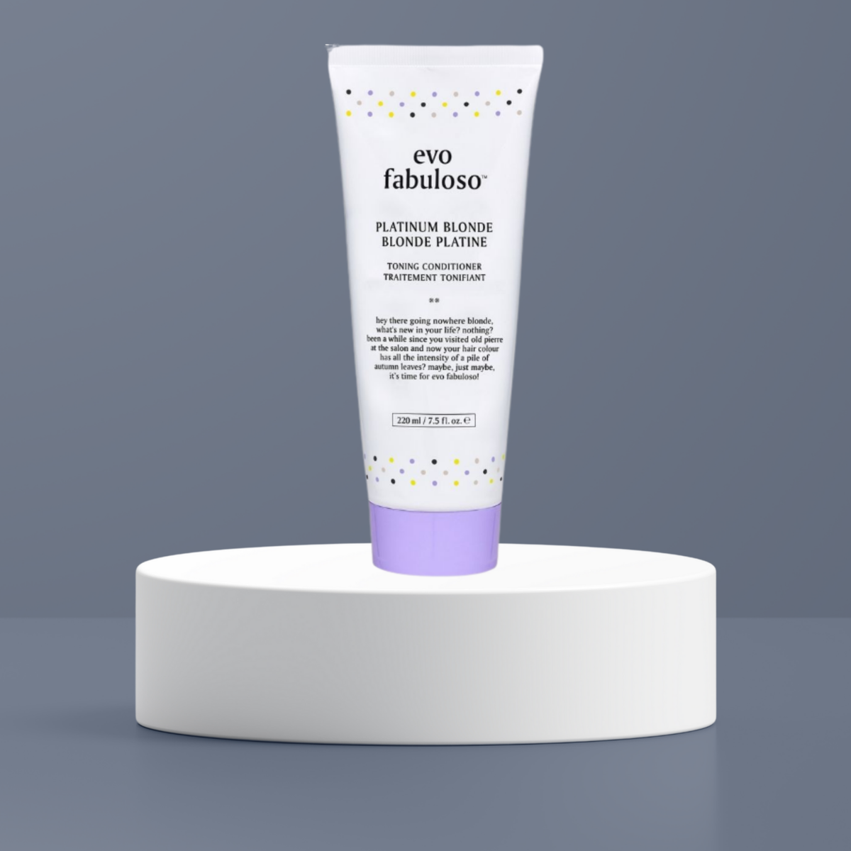 Evo Fabuloso Platinum Blonde Colour Intensifying Conditioner