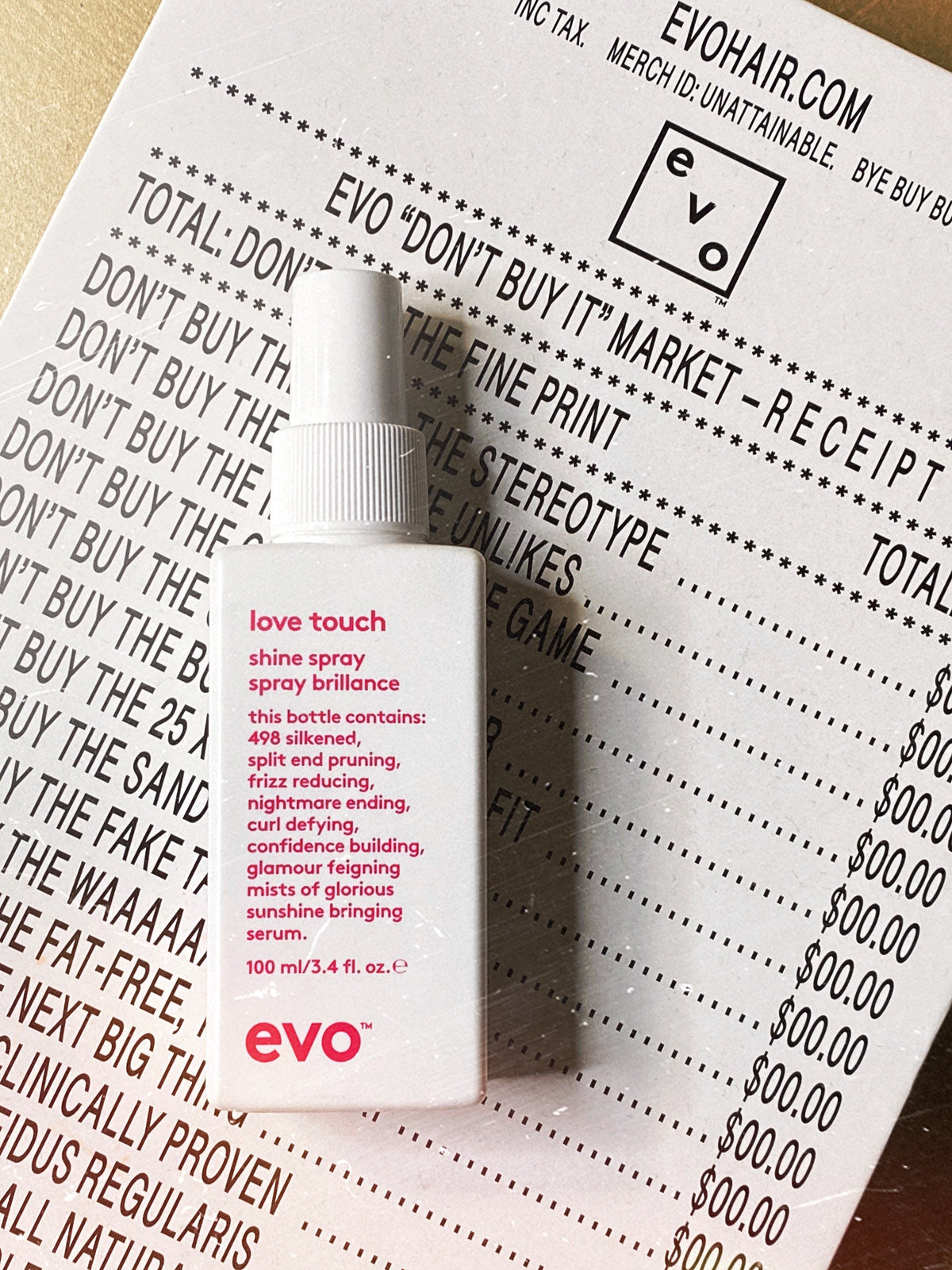 Love Touch Shine Spray
