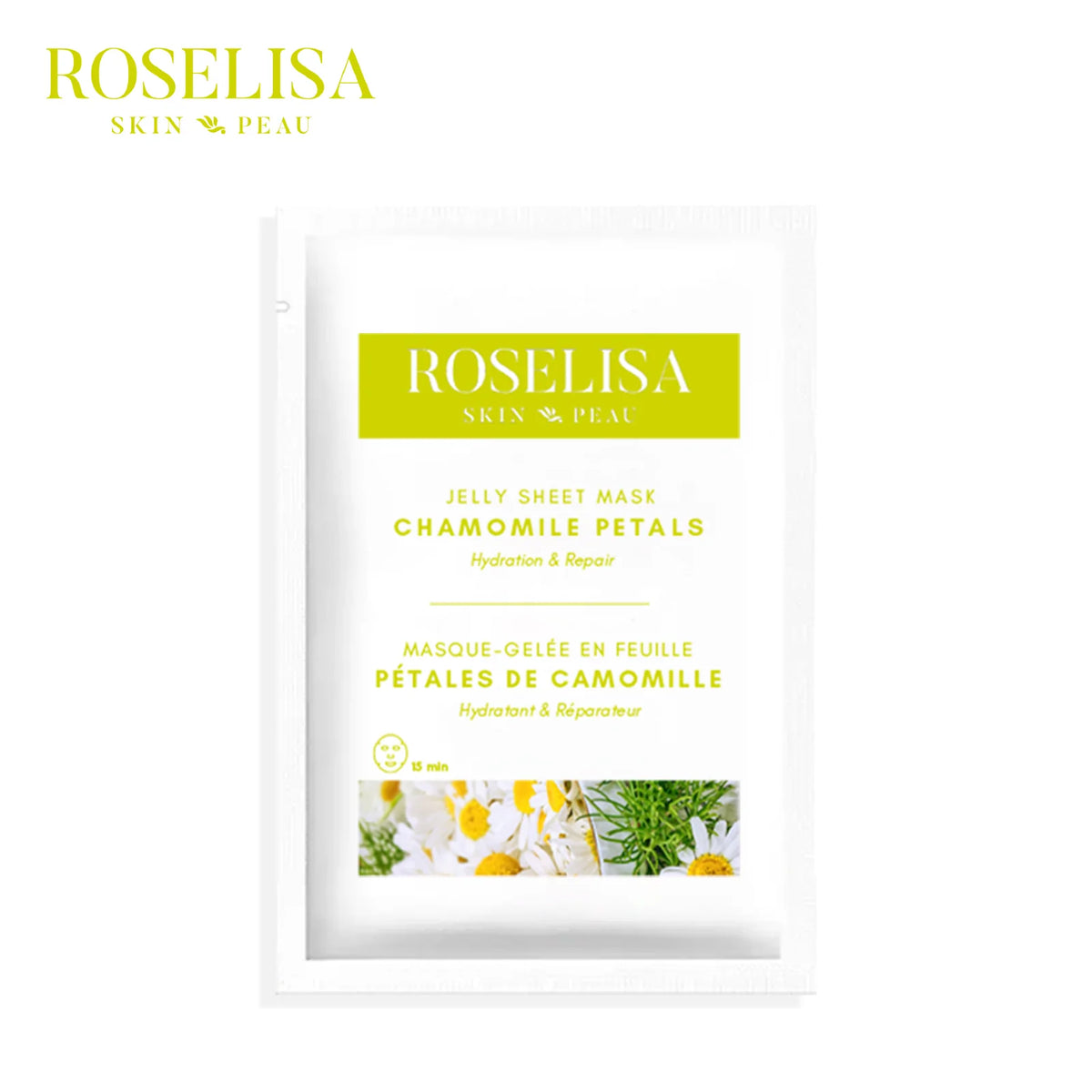 Roselisa Chamomile Petals Jelly Sheet Mask
