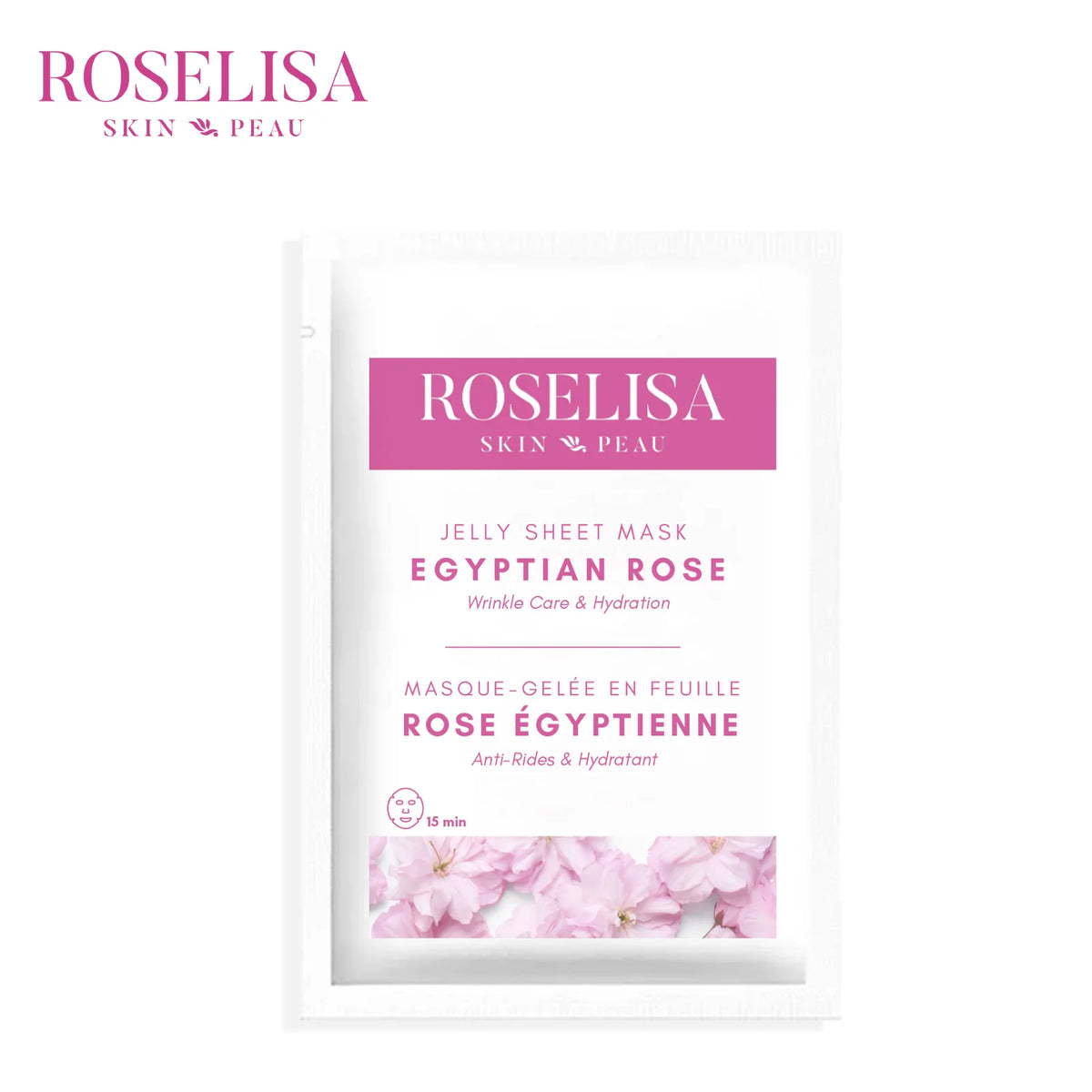 Roselisa Egyptian Rose Jelly Sheet Mask