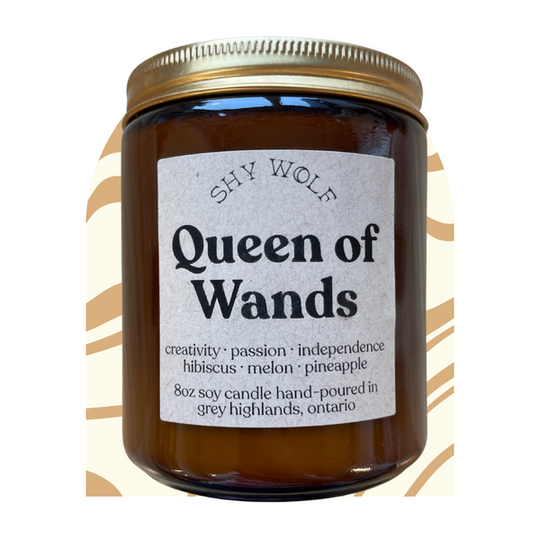 Queen of Wands Candle