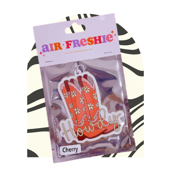 Howdy Air Freshie- Cherry Scent