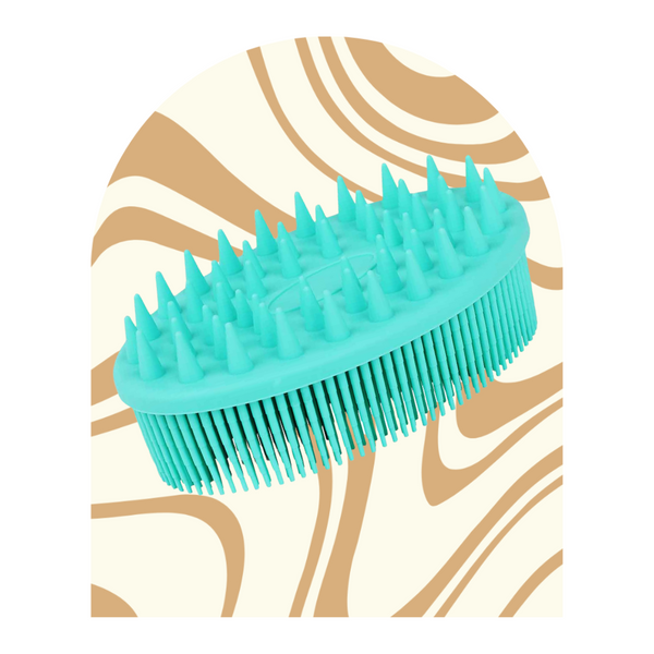 2-in-1 Silicone Scalp & Body Brush