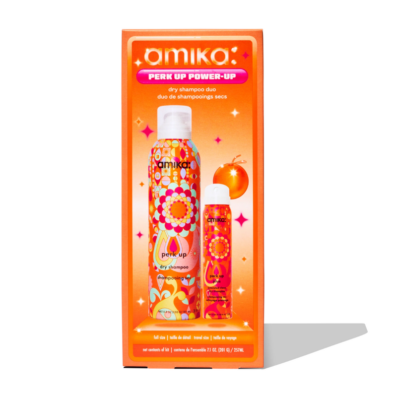 Amika perk up power-up dry shampoo Holiday duo