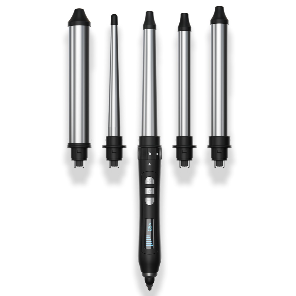 The Chameleon 5 Barrel Interchangeable Curling Kit Chalk Salon Co