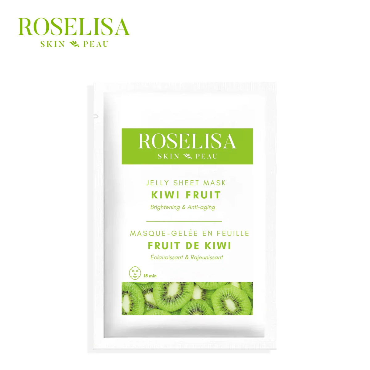 Roselisa Kiwi Fruit Jelly Sheet Mask